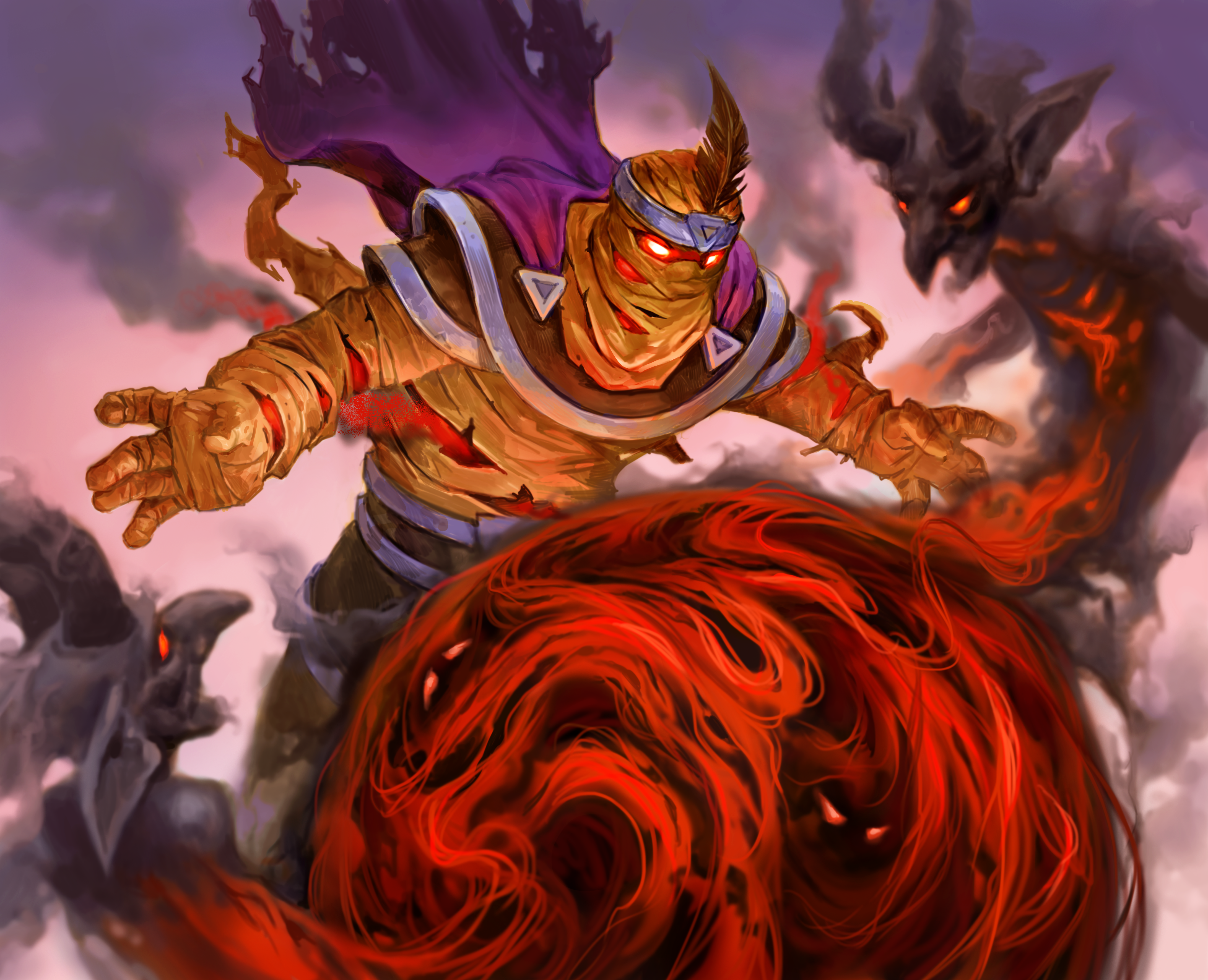 纳斯利亚堡mcn原画合集-光铸军团l臭小子-旅法师营地