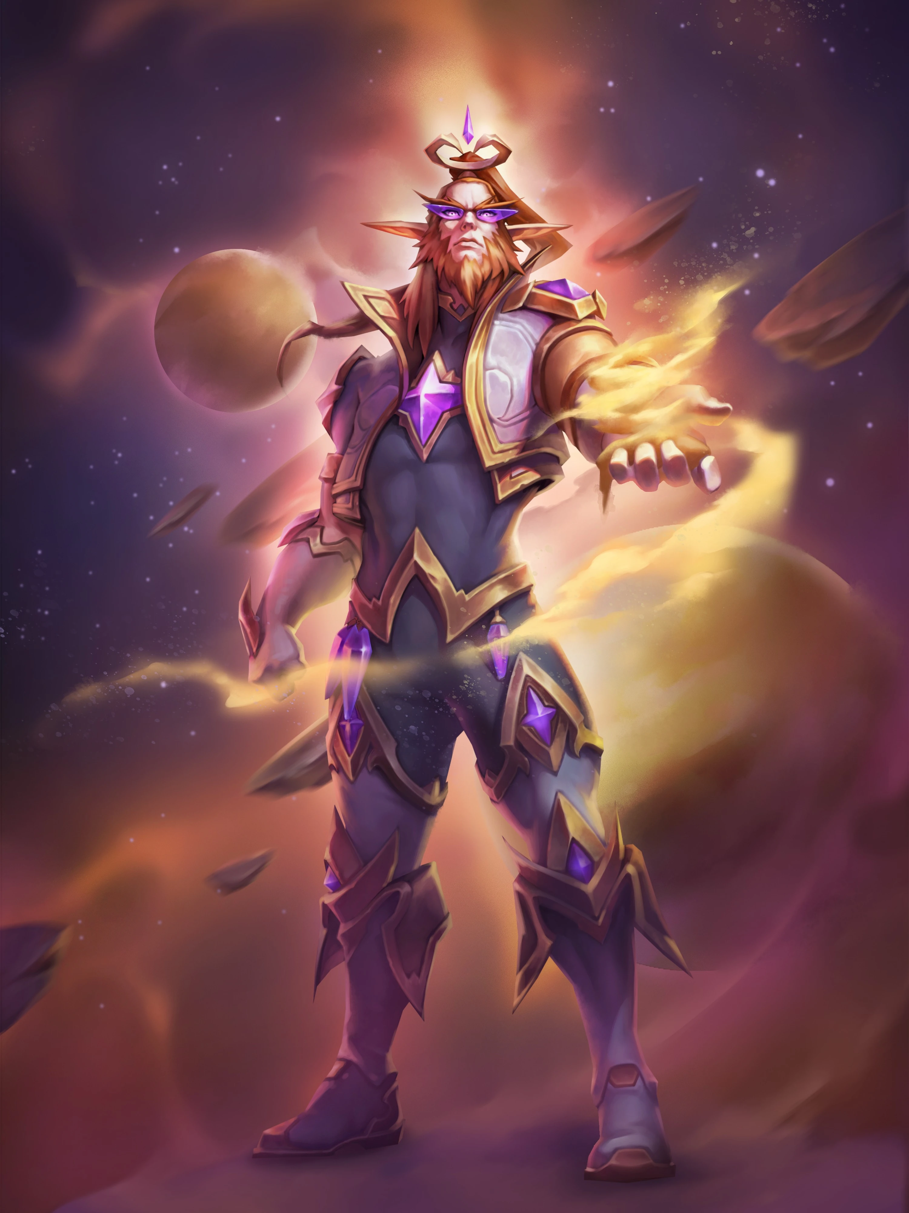 炉石传说星之守护者系列皮肤原画合集