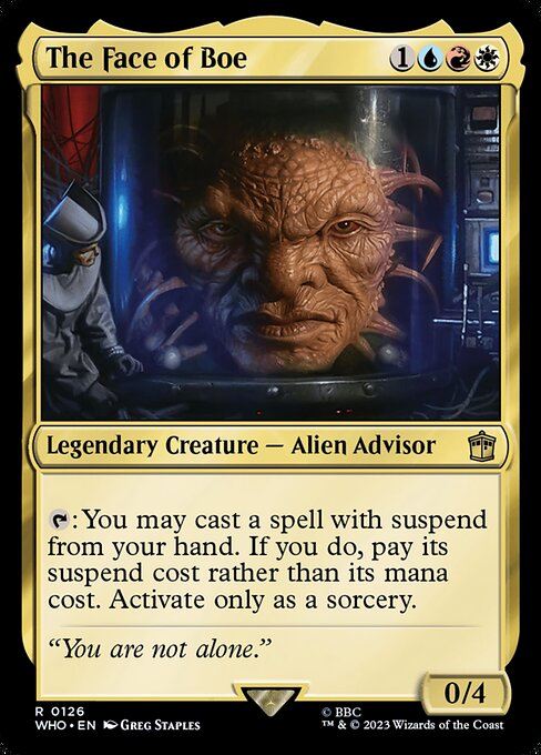 The Face of Boe (Doctor Who #126)