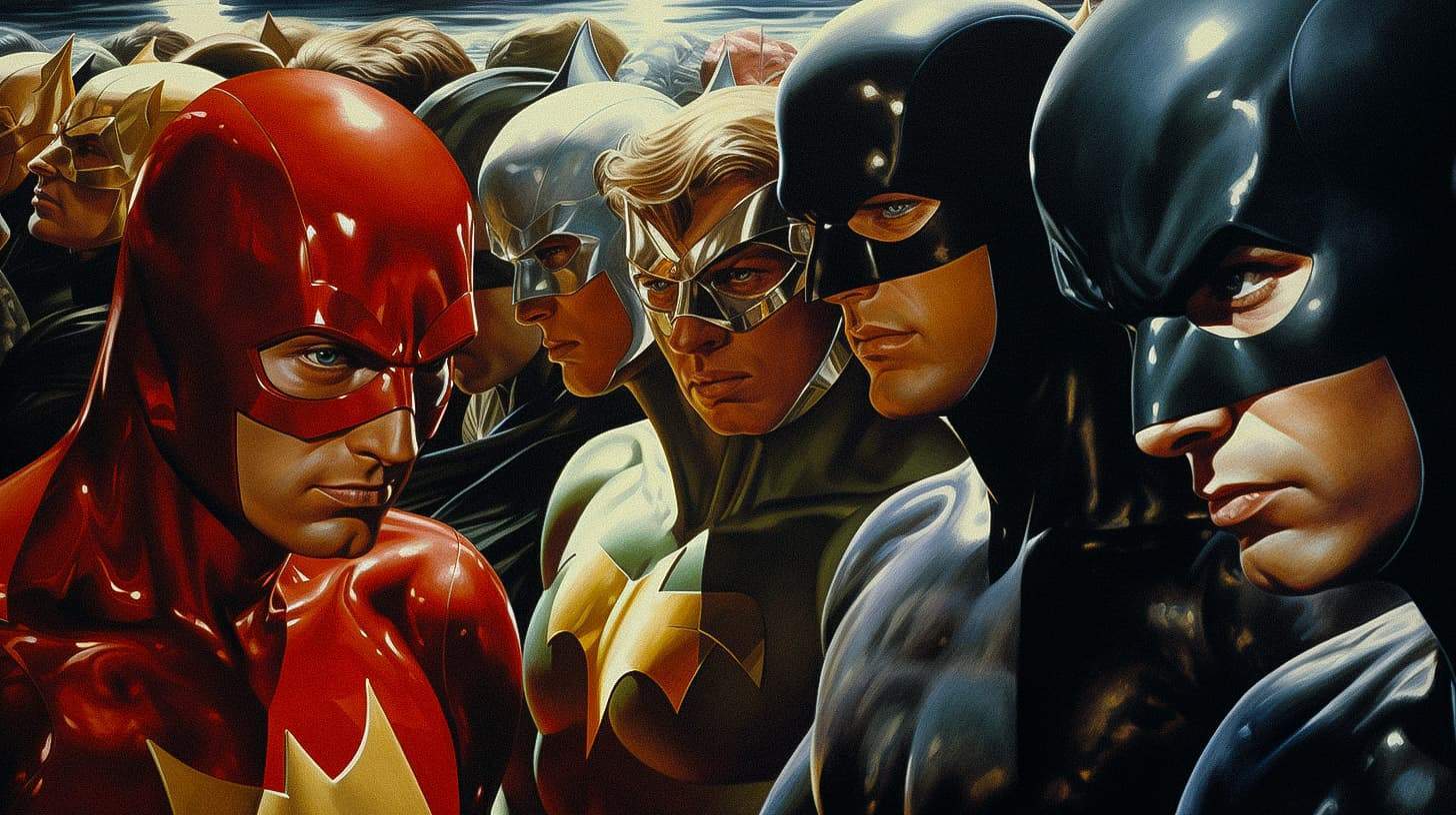 Alex Ross Midjourney style | Andrei Kovalev's Midlibrary