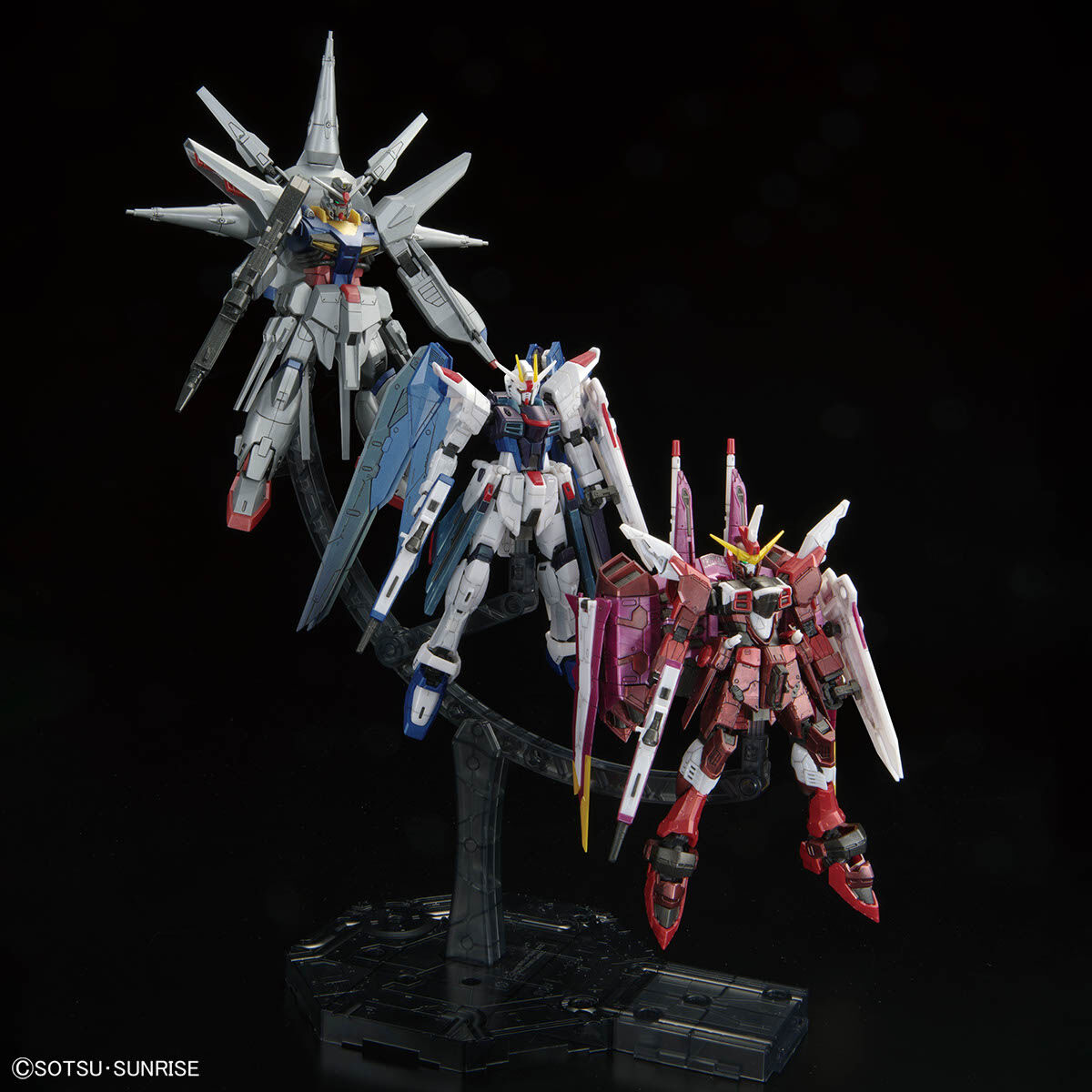 万代 特别限定 RG+HG<机动战士高达SEED>20周年纪念MS套装[金属色]-旅