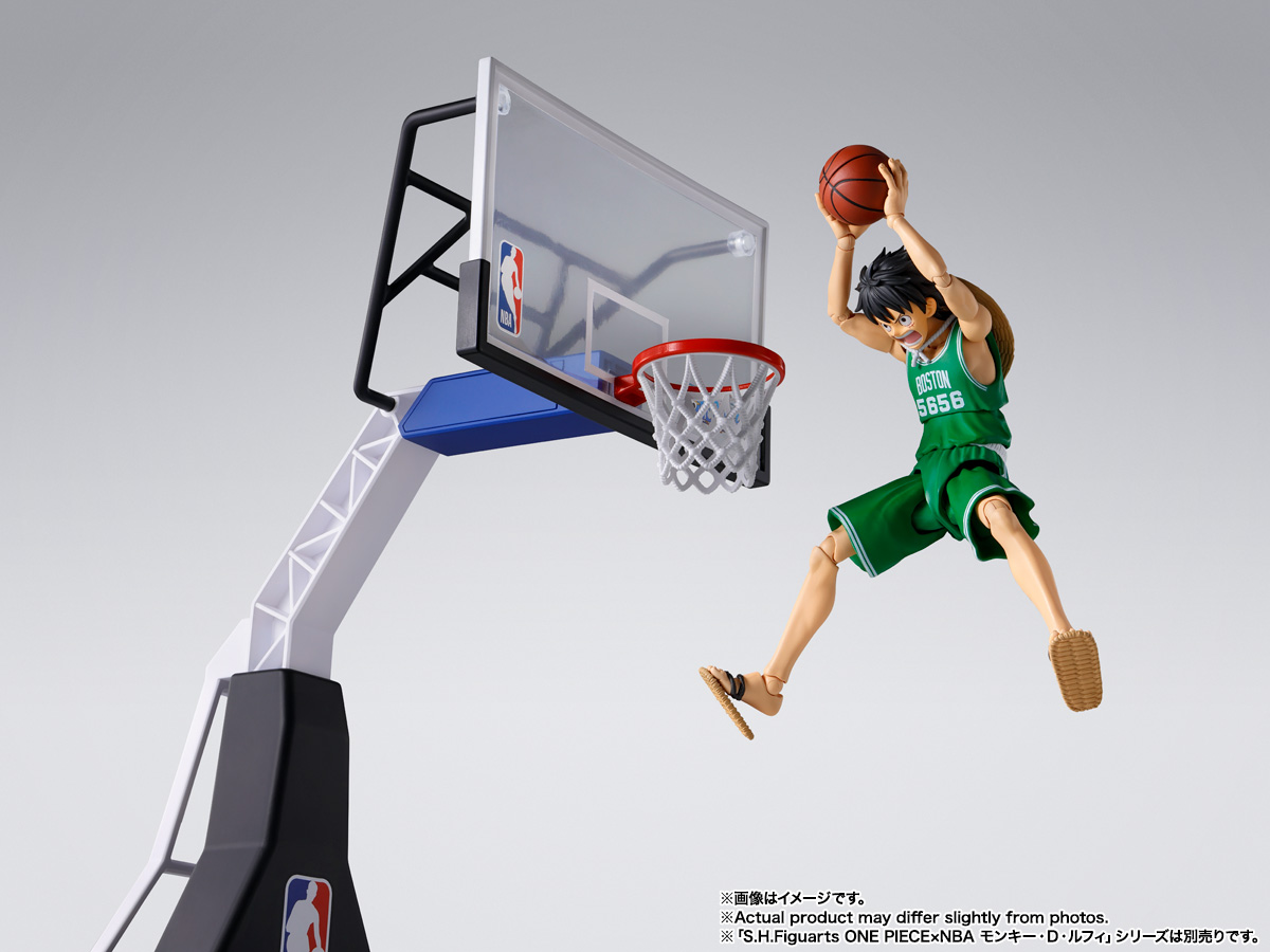 万代 SHF 航海王 X NBA 篮球架套装-旅法师营地
