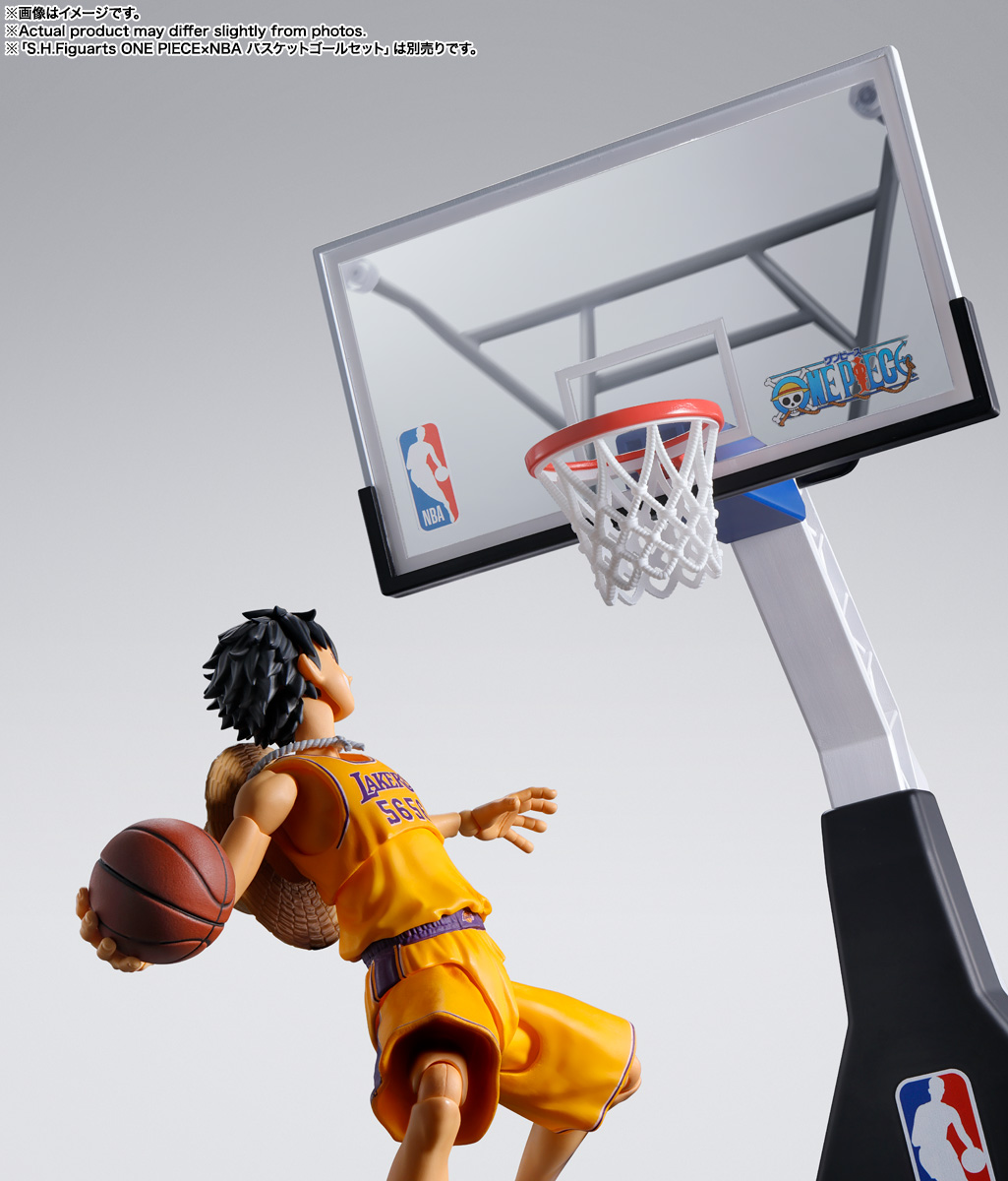 万代 SHF 航海王 X NBA 蒙奇・D・路飞 -洛杉矶湖人队版--旅法师营地