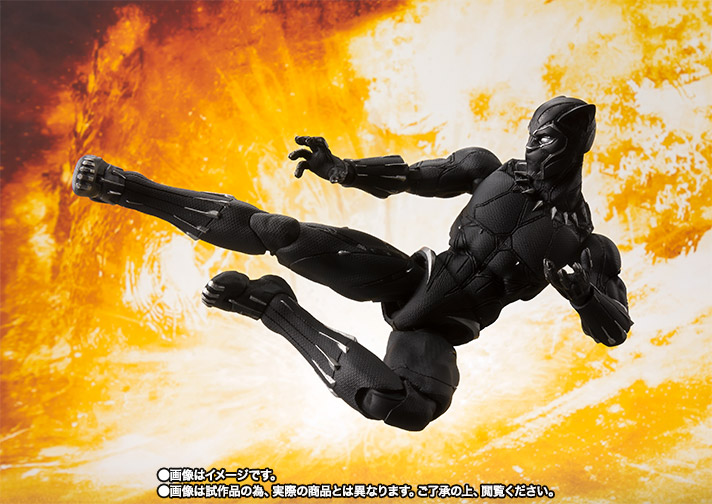 万代 PB限定 SHF 黑豹（复仇者联盟3：无限战争）-旅法师营地