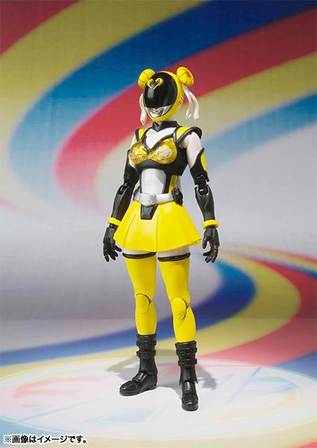 馬と女性のフィギュア イエロー 万代 SHF 秋叶原黄（Season痛版）-旅法师营地