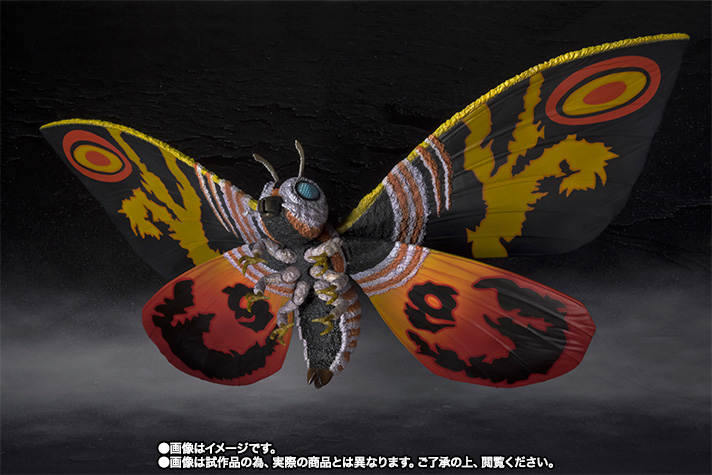 万代 PB限定 SHM 魔斯拉（成虫）＆魔斯拉（幼虫）特别配色版-旅法师营地