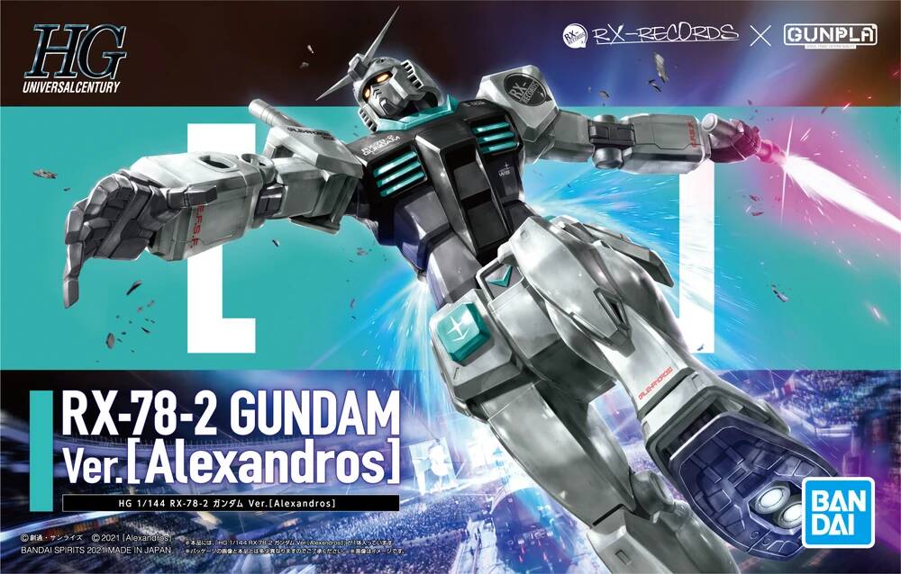 万代其他限定HG 1/144 RX-78-2 高达[Alexandros]版-旅法师营地